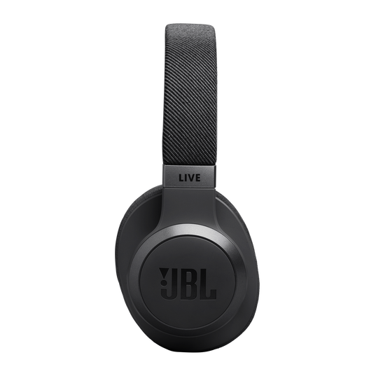 JBL Live 770NC - Black - Wireless Over-Ear Headphones with True Adaptive Noise Cancelling - Right